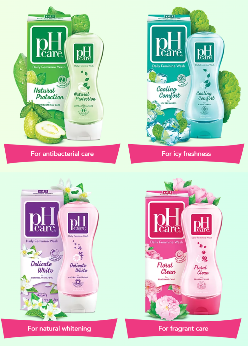 pH Care Daily Feminine Wash Cooling Comfort 150ml - Image 4